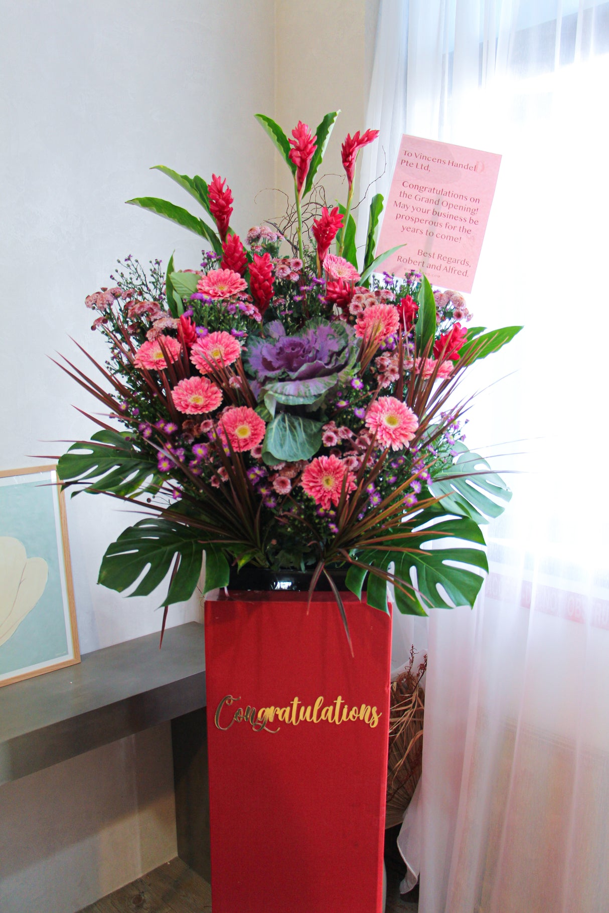 Blooming Beauty (Congratulatory Flower Stand)