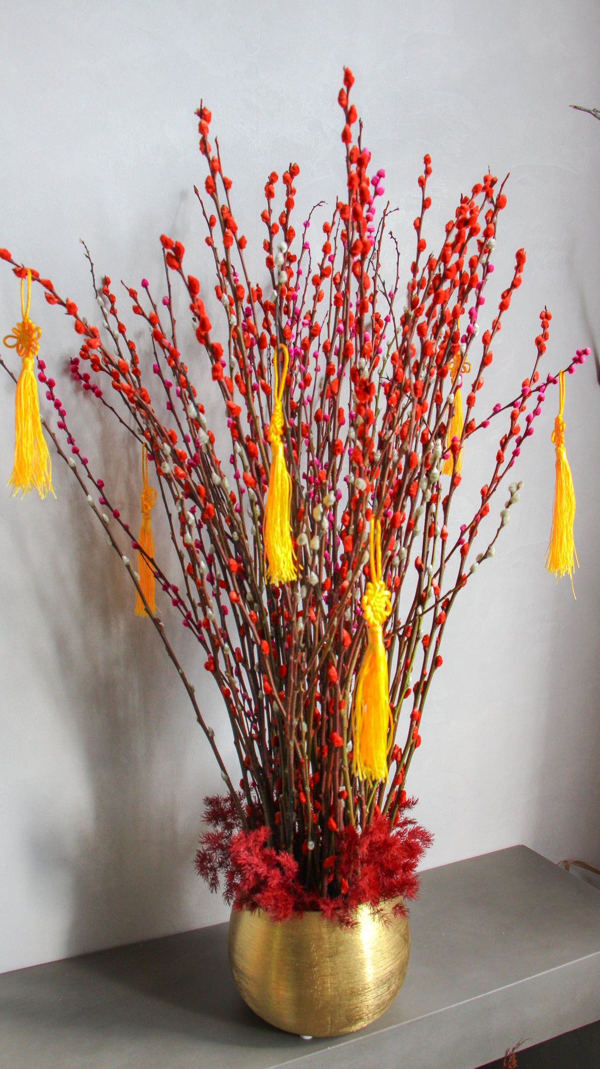 Prosperity Blossom Arrangement (preserved flowers)