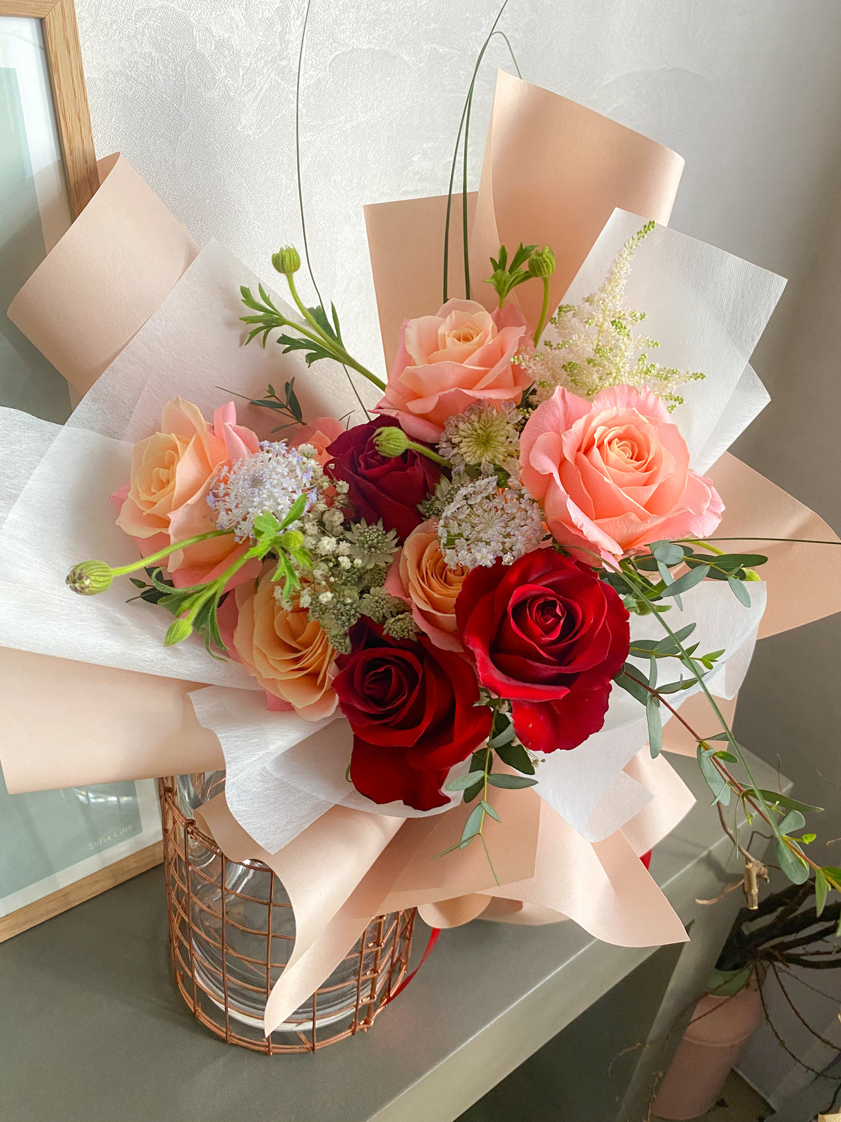 Valentine's Velvet Rose (Fresh)