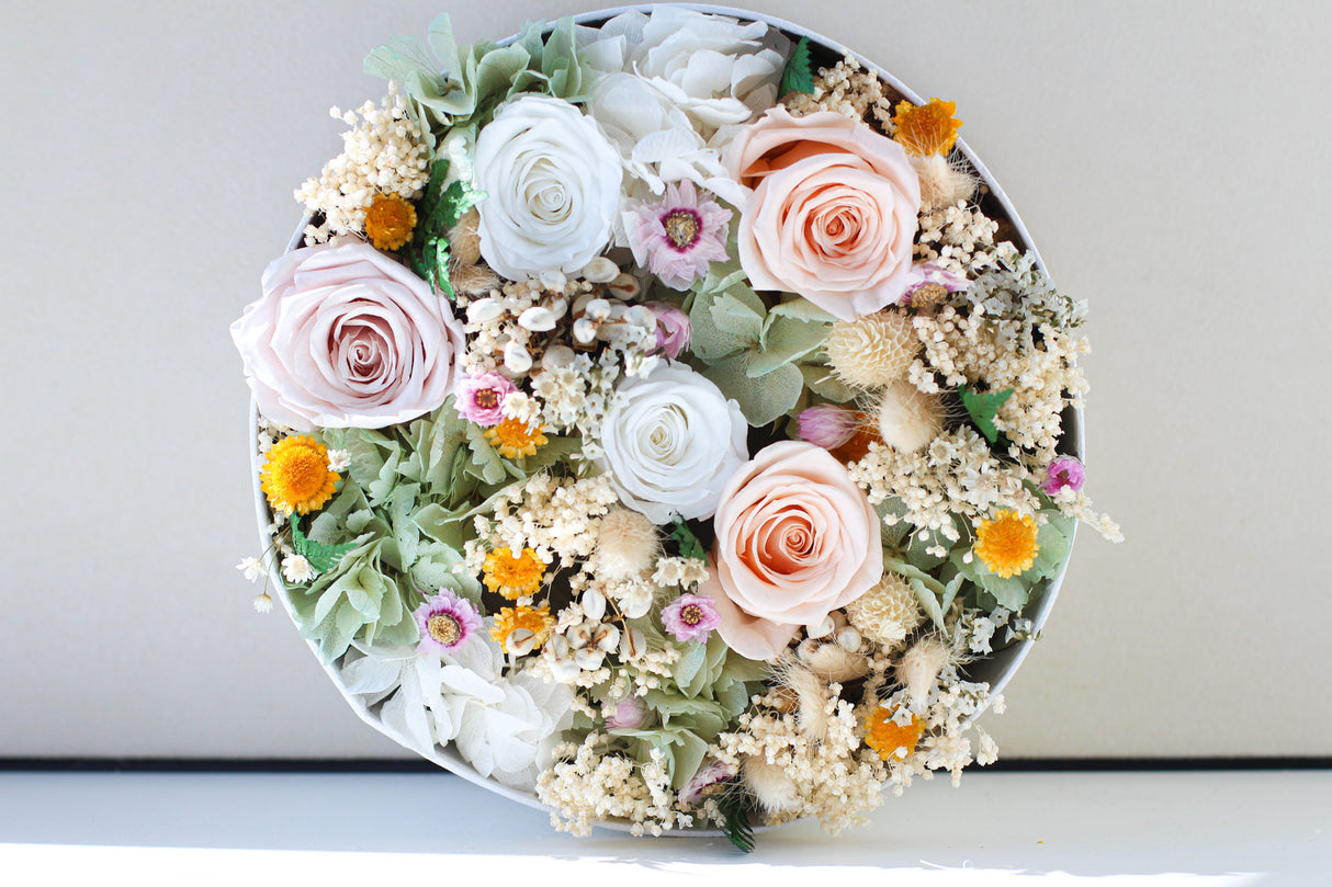 Evergreen - preserved dried flowers