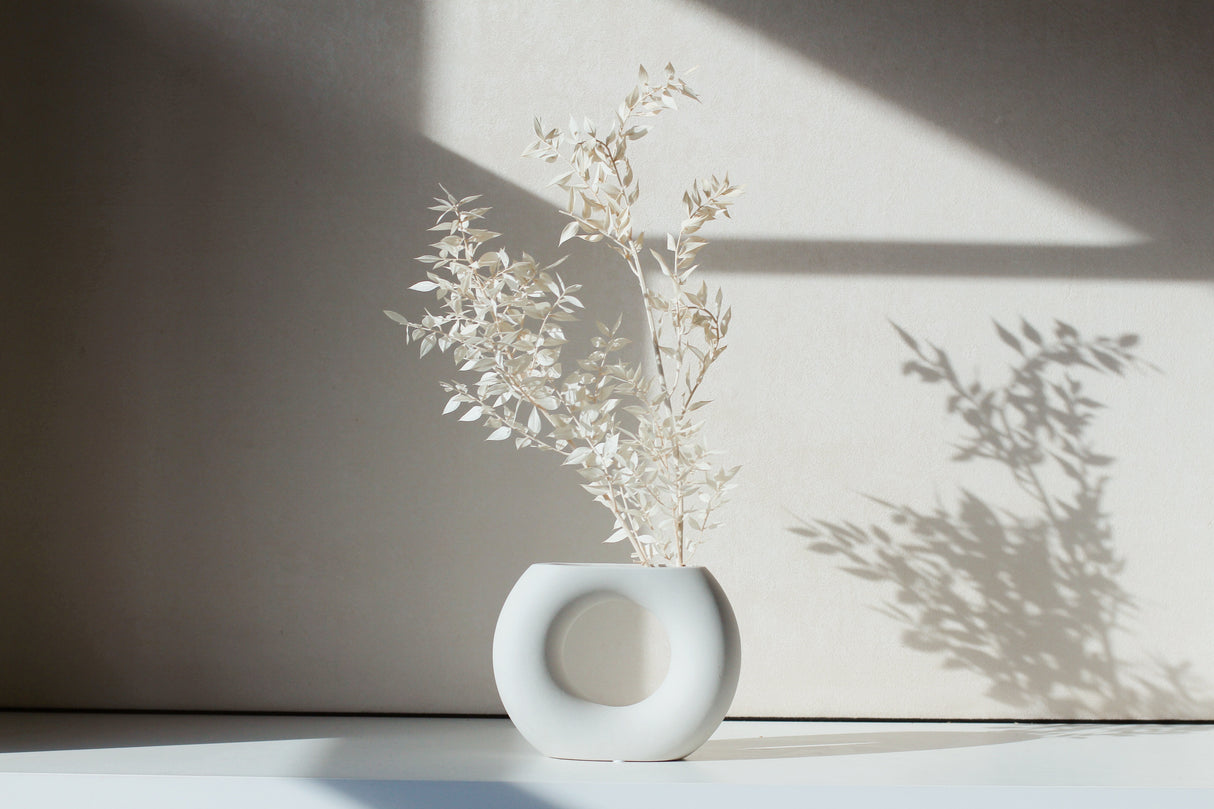 Snow White - preserved flower