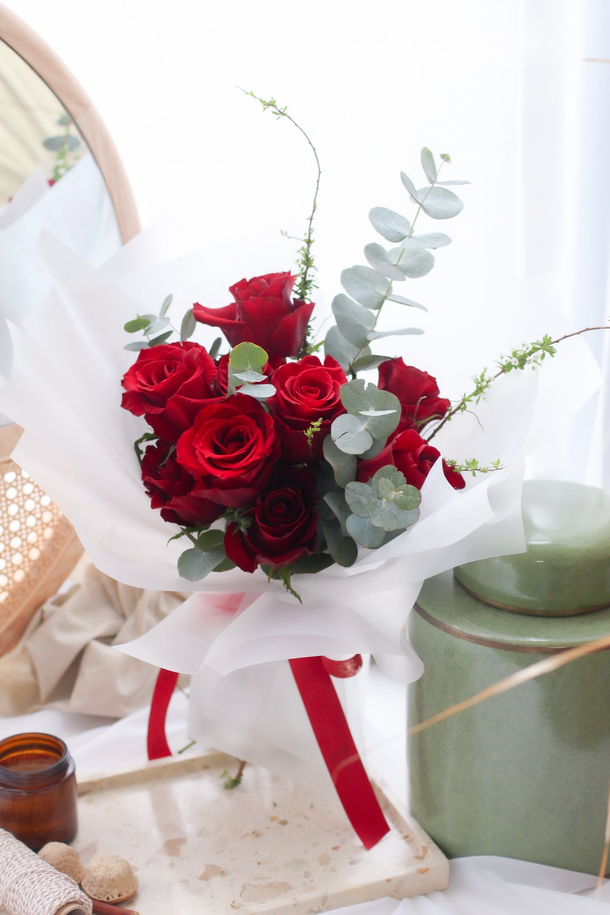 I Love U (fresh flowers)