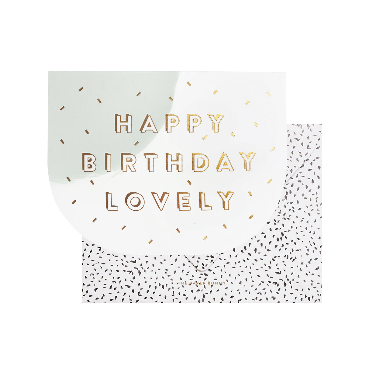 Greeting Card - Happy Birthday Lovely by The Paper Bunny