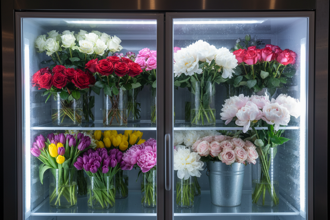 Should You Put Fresh Flowers in Your Home Fridge Overnight? A Florist Explains