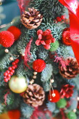 Festive Sparkle Christmas Tree (Fresh)