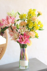 Radiant Grace – Holland Multipetaled Lily Vase Arrangement(Fresh)
