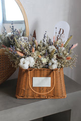 Lavender Meadow – Preserved Floral Basket Arrangement (Preserved)