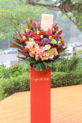 Tropical Radiance Grand Opening Flower Stand