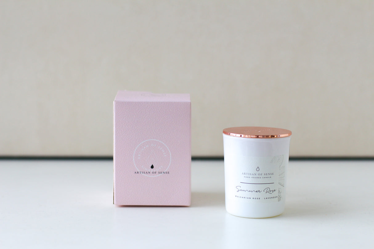 Summer Rose - Artisan of Sense Candle