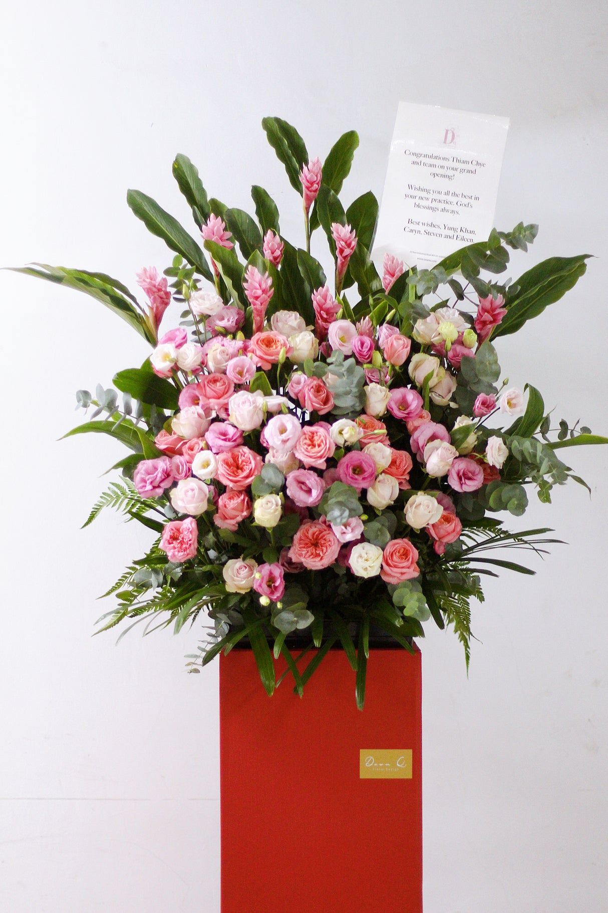 Towering Flowers (Congratulatory Flower Stand)