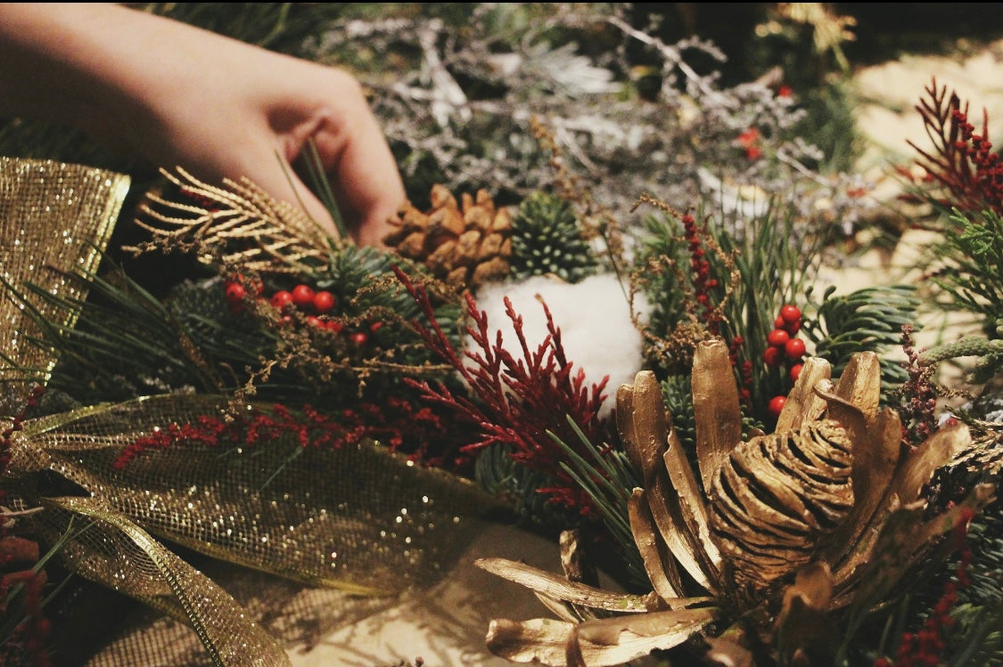 Private Christmas Wreath Workshop