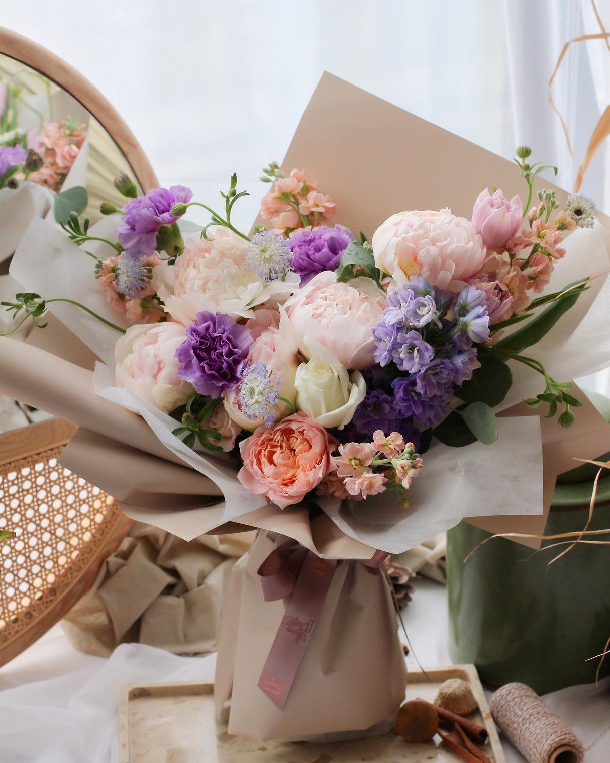 You Make me Blush (fresh flowers)
