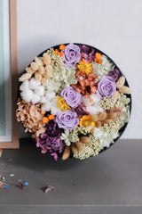 Violet frenzy - preserved dried flowers